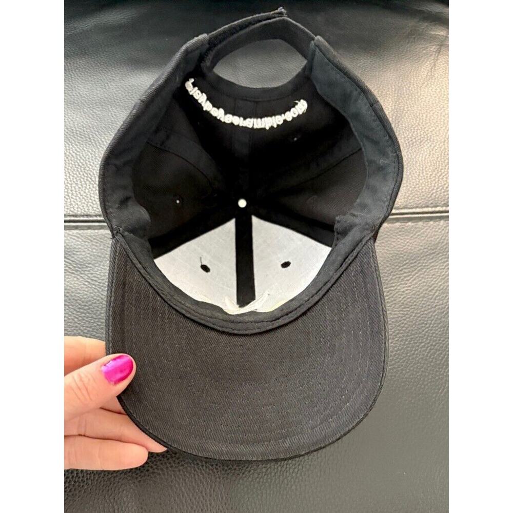 Vintage Playboy Golf Scramble Hat Black Adjustable Y2K - Picture 3 of 4